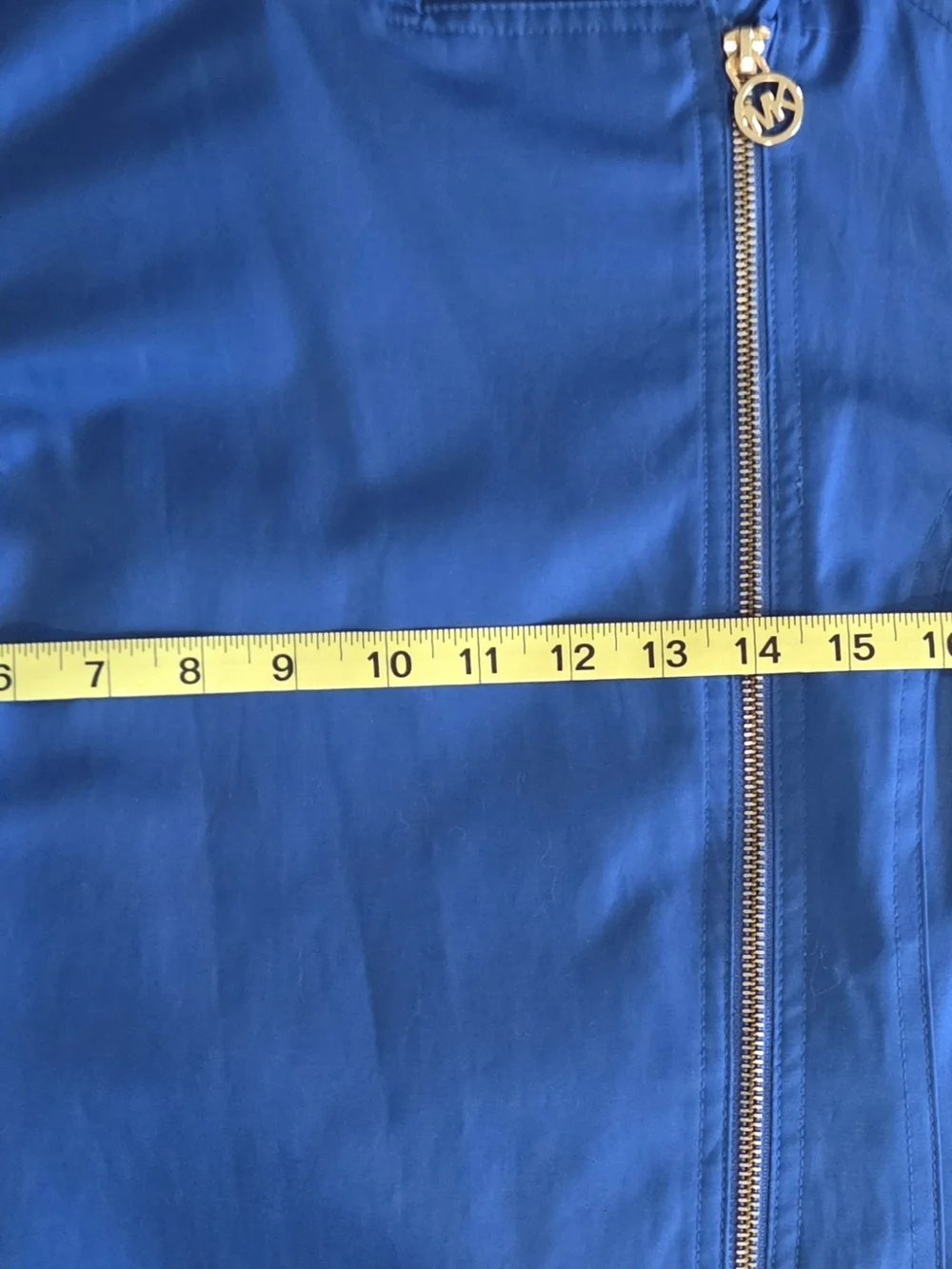 *NWOT* Michael Kors Cobalt Blue Belted Trench Coat